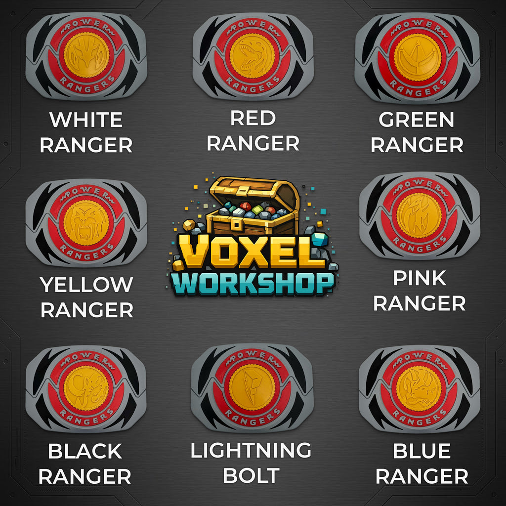 Power Morpher MTG Commander Deck Box | Power Rangers Inspired TCG Card Holder