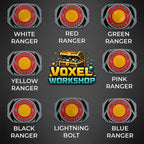 Power Morpher MTG Commander Deck Box | Power Rangers Inspired TCG Card Holder