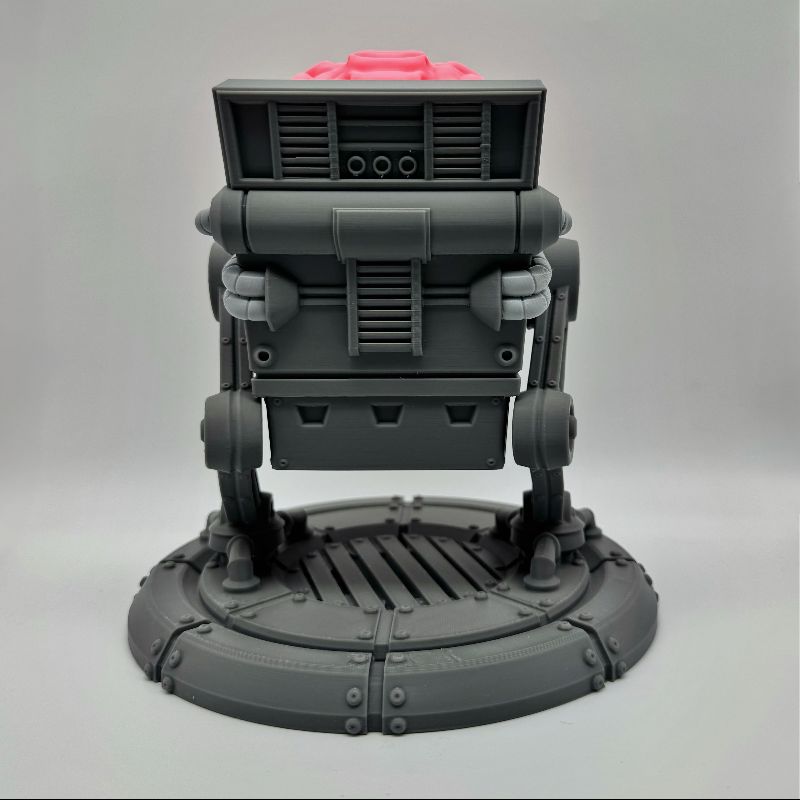 Alien Brain Overlord MTG Commander Deck Box | Krang Inspired Magic The Gathering Card Holder