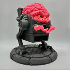 Alien Brain Overlord MTG Commander Deck Box | Krang Inspired Magic The Gathering Card Holder