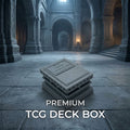 Dwarven Tomb MTG Commander Deck Box | LOTR Moria Inspired Magic The Gathering Card Holder