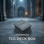 Dwarven Tomb MTG Commander Deck Box | LOTR Moria Inspired Magic The Gathering Card Holder
