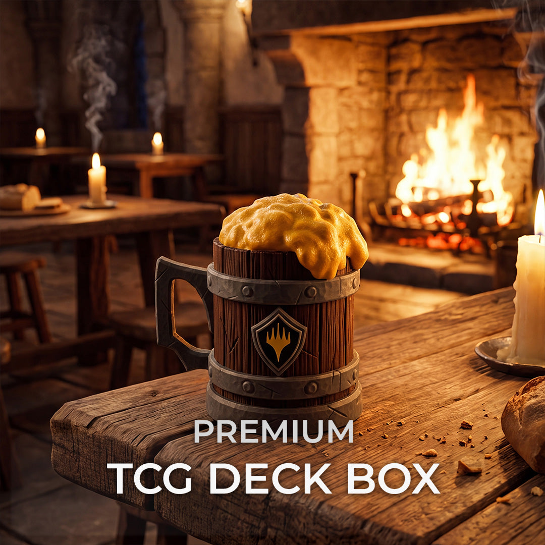 Beer Mug Deck Box MTG Commander Deck Box | Tavern Magic The Gathering Card Holder