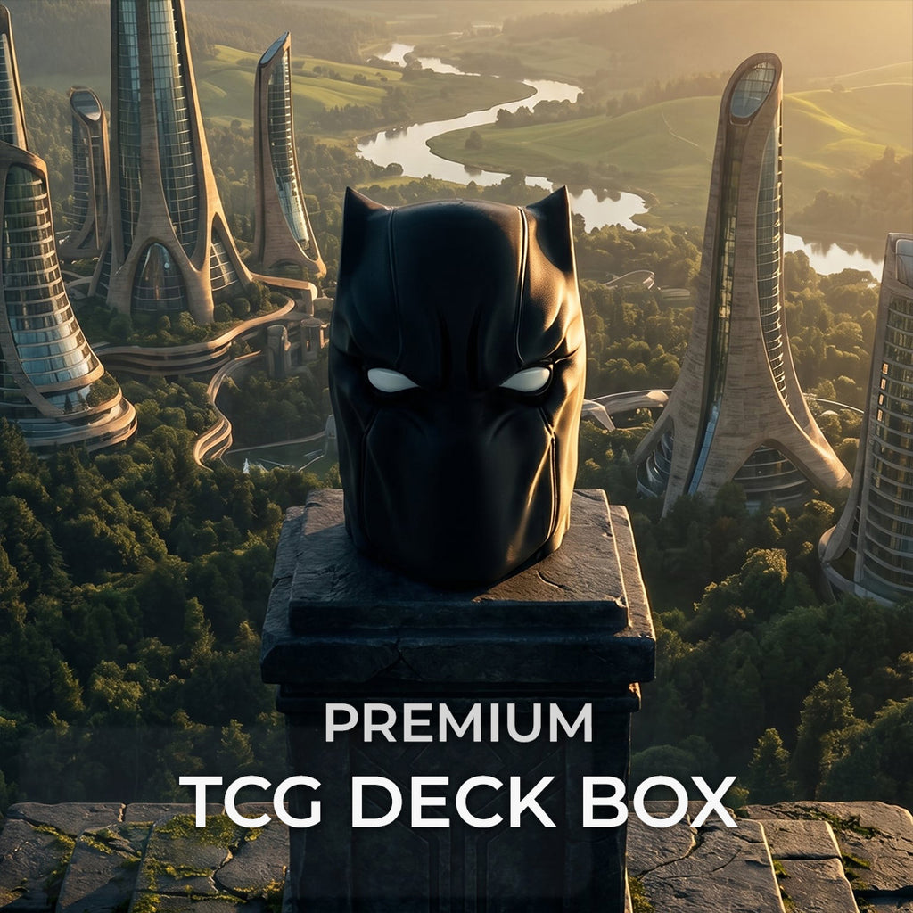 Black Panther MTG Commander Deck Box | Marvel TCG Magic The Gathering Card Holder