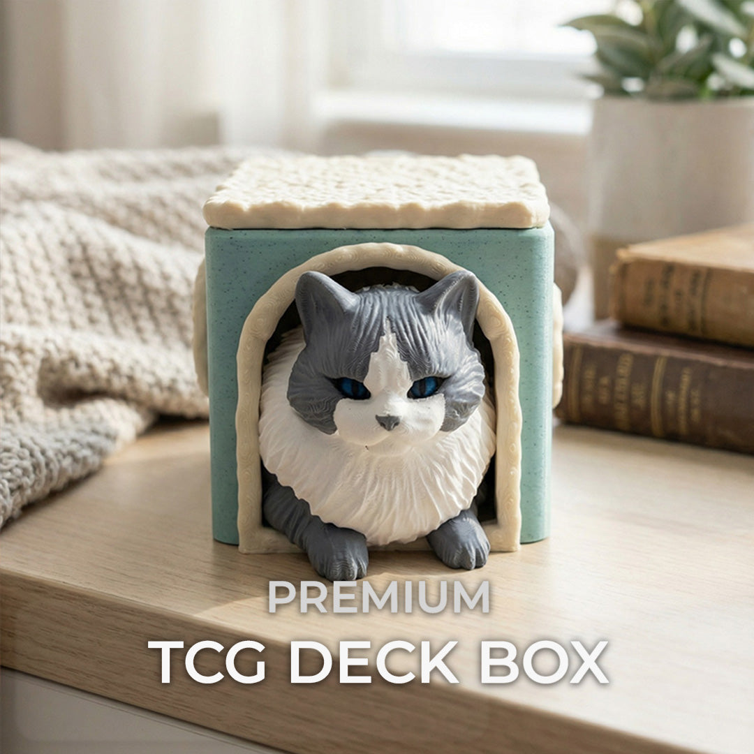 Cat Hideaway Commander Deck Box | MTG Magic The Gathering | EDH 100 Card