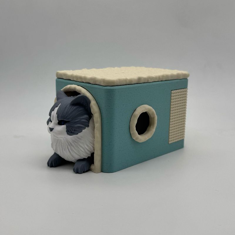 Cat Hideaway Commander Deck Box | MTG Magic The Gathering | EDH 100 Card