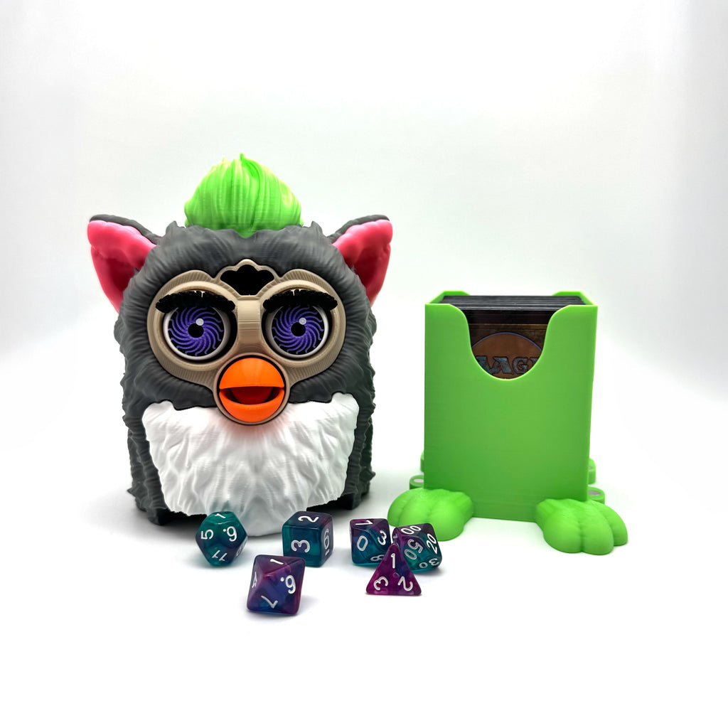 Furby Umbris MTG Commander Deck Box | Creepy Magic The Gathering Card Holder