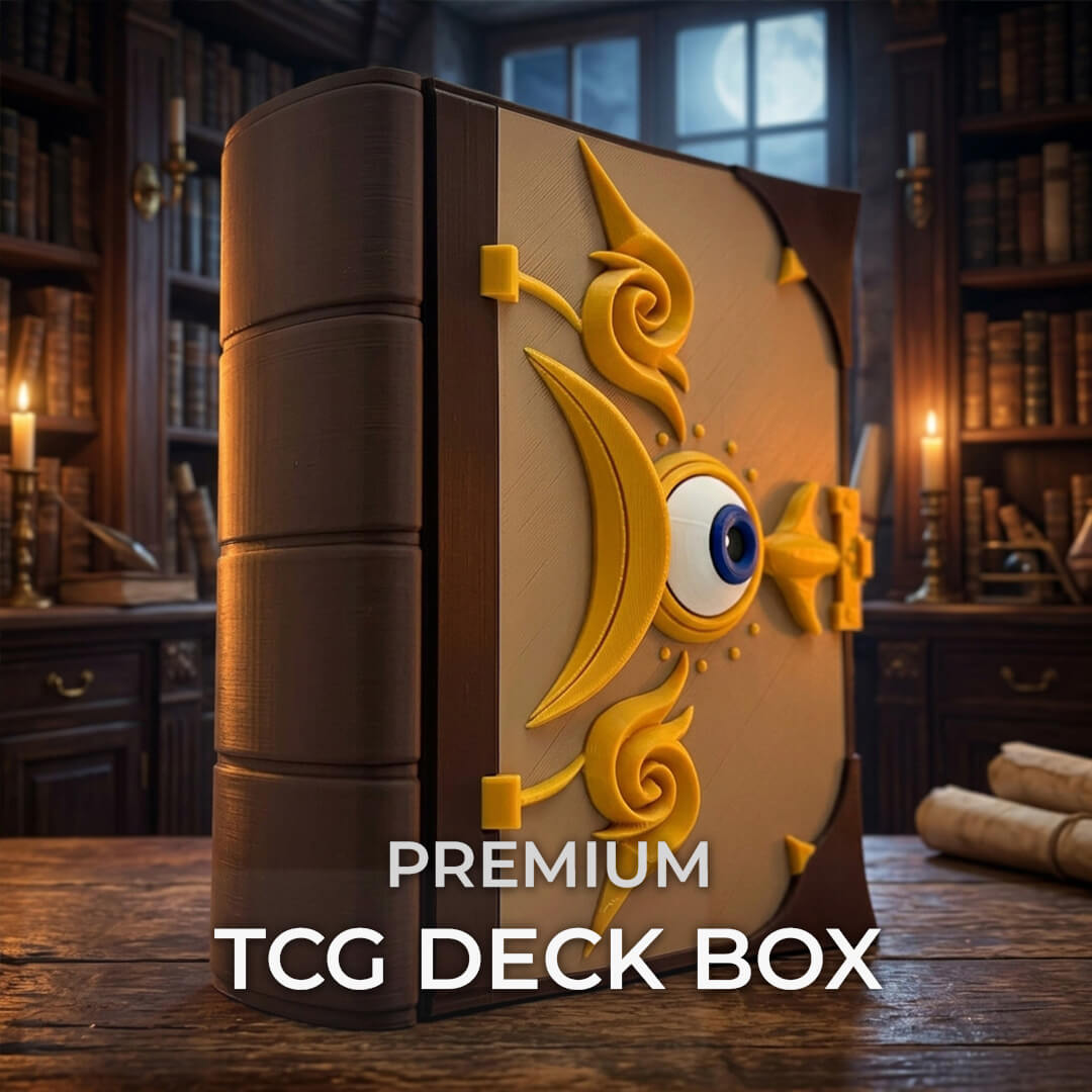 Codie Vociferous Codex MTG Commander Deck Box | Magic Spellbook Card Holder