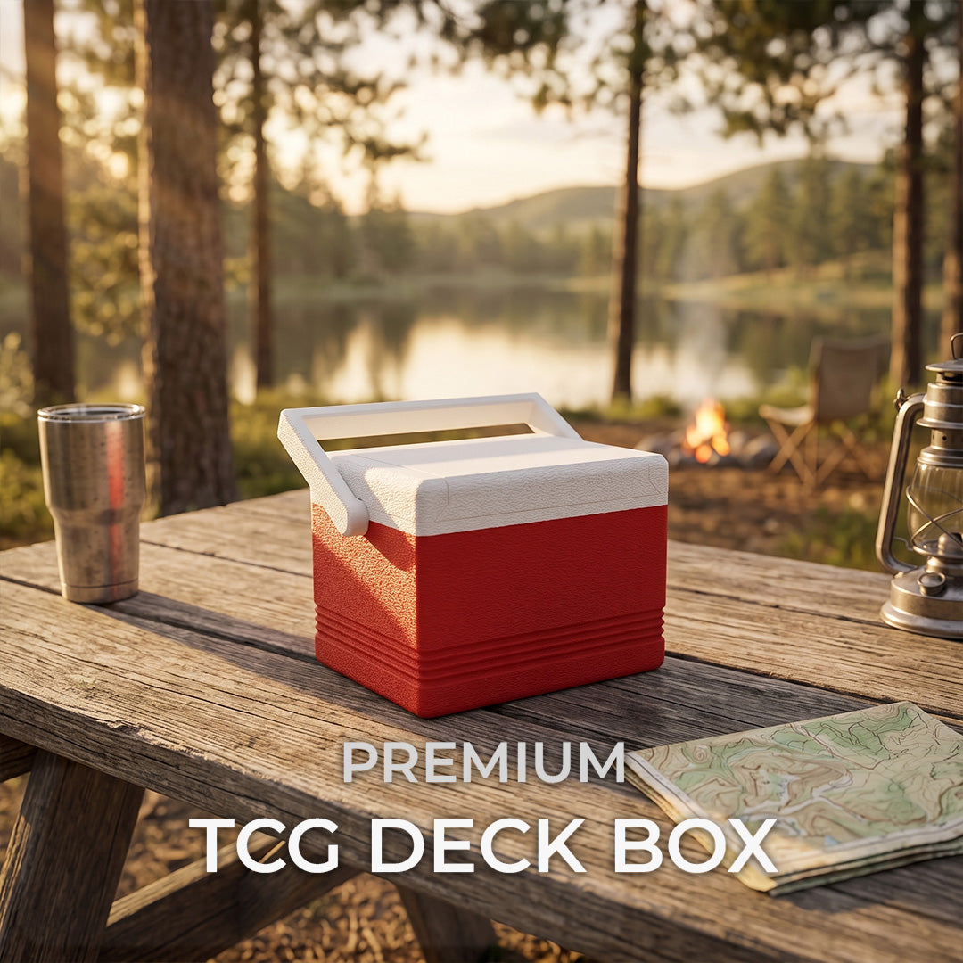 Camping Cooler MTG Commander Deck Box | TCG Magic The Gathering Card Holder Case