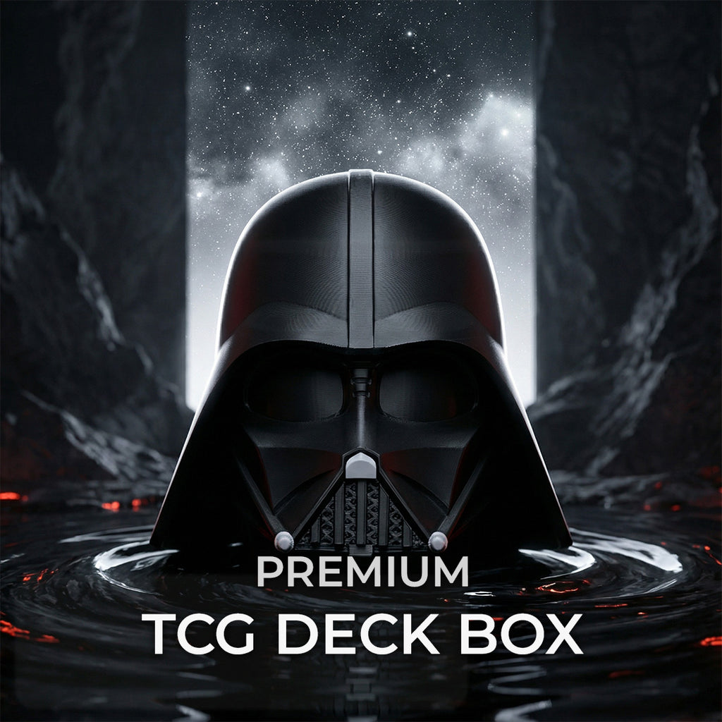 Darth Vader Helmet MTG Commander Deck Box | Star Wars Inspired Magic The Gathering Card Holder