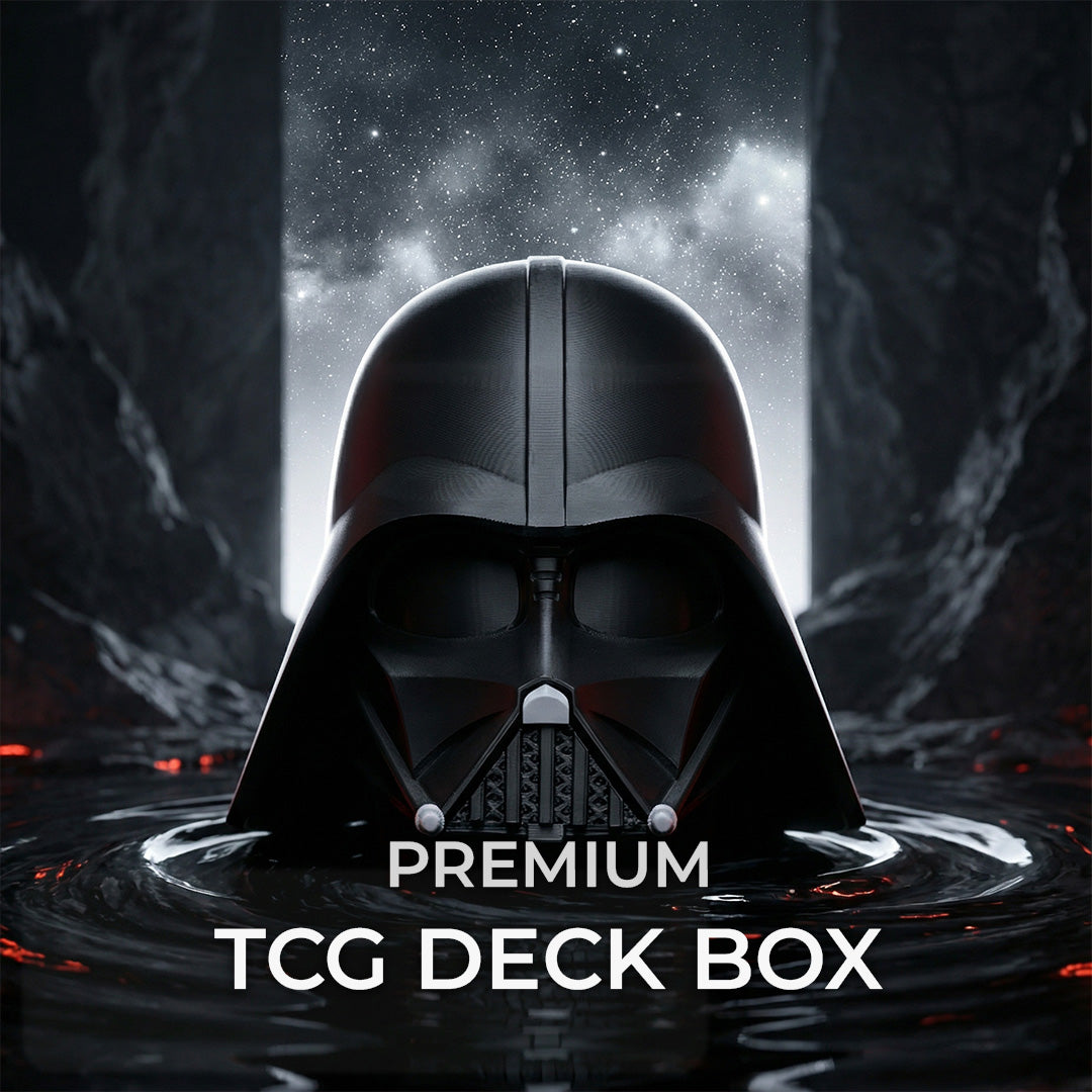 Darth Vader Helmet MTG Commander Deck Box | Star Wars Inspired Magic The Gathering Card Holder