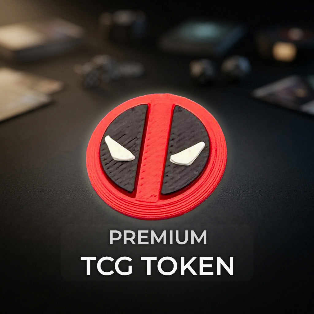 Deadpool MTG Token | Marvel Inspired Magic The Gathering Token | TCG Tabletop Accessory