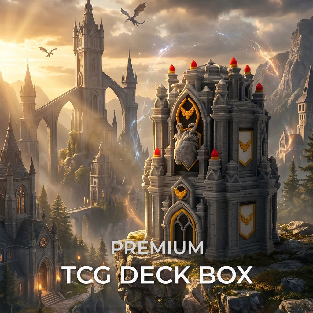 Dragon University MTG Commander Deck Box | TCG Magic The Gathering Card Holder
