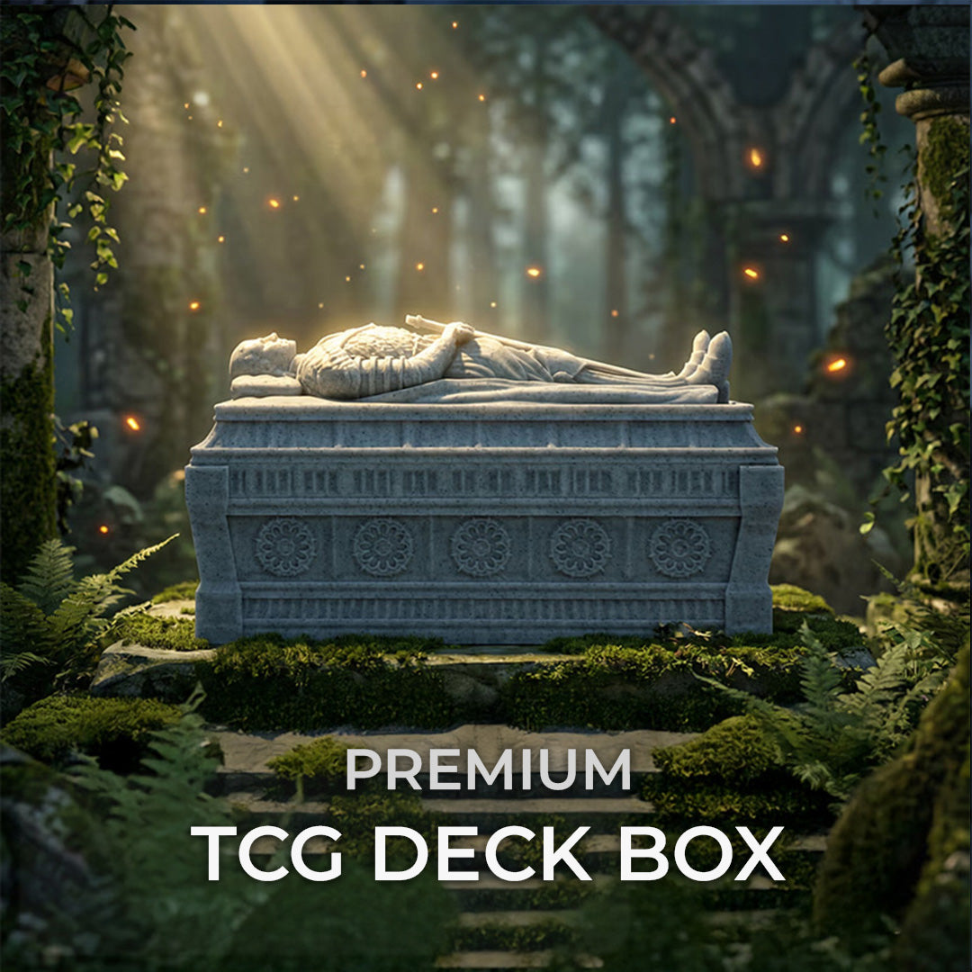 Edgar Markov Crypt MTG Commander Deck Box | Vampire Gothic Magic The Gathering Card Holder