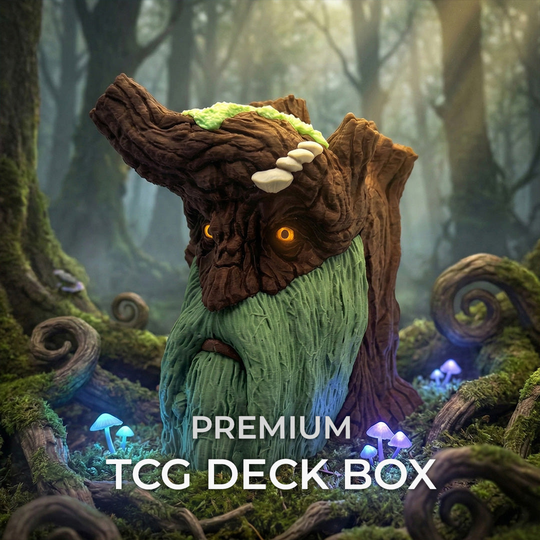 Ent Treebeard MTG Commander Deck Box | LOTR Lord Of The Rings Inspired Magic The Gathering Card Holder