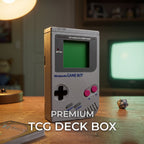 Gameboy Handheld MTG Commander Deck Box | Nintendo Pokemon Inspired TCG Magic The Gathering Card Holder Case