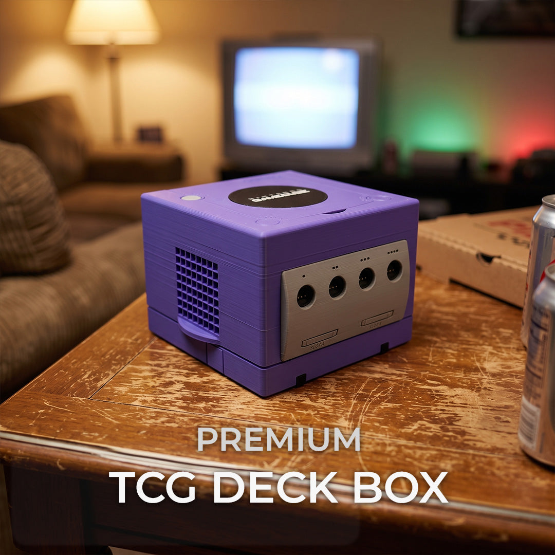 GameCube Console MTG Commander Deck Box | TCG Magic The Gathering Card Holder Case
