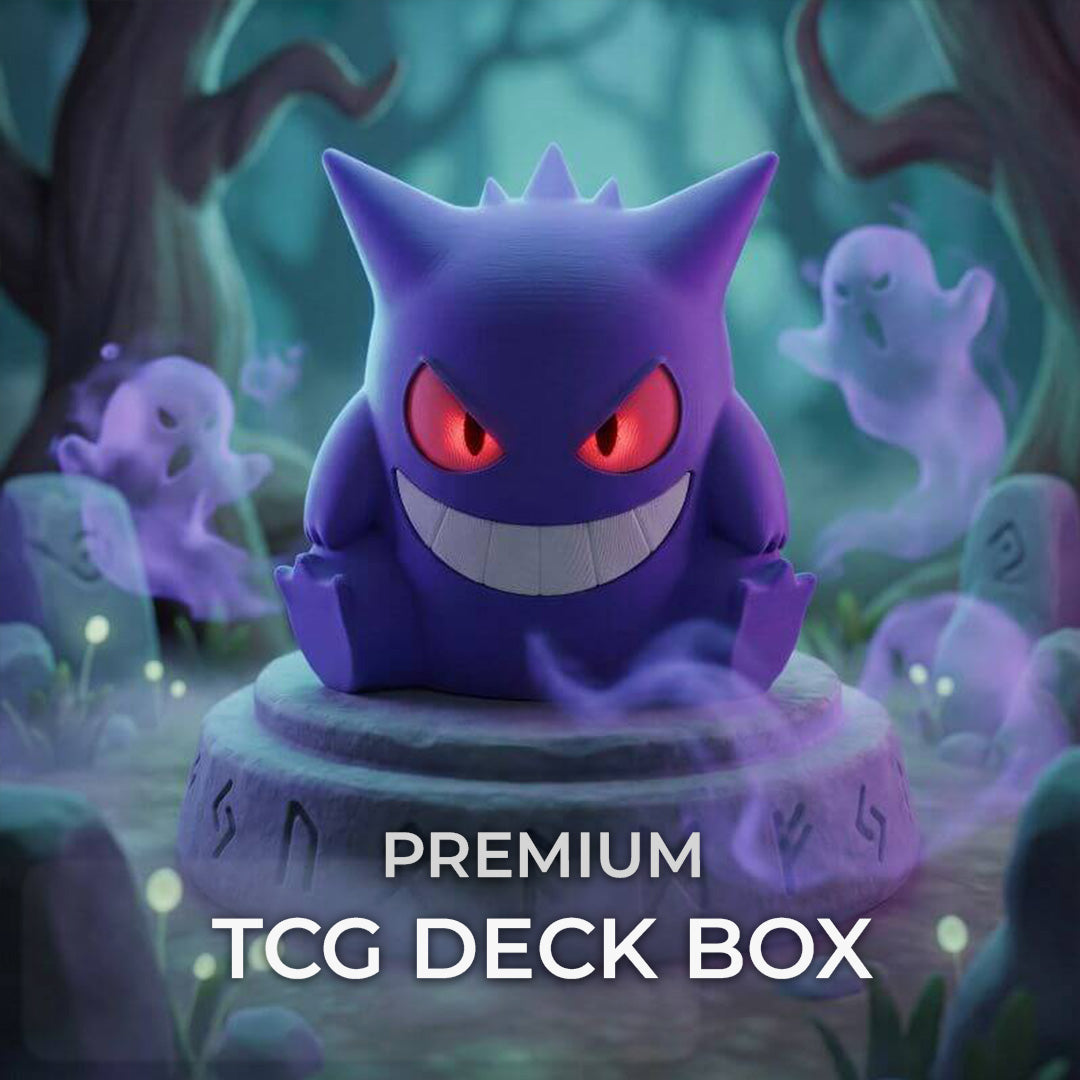Gengar TCG Commander Deck Box | MTG Magic The Gathering Card Holder | Pokemon Inspired