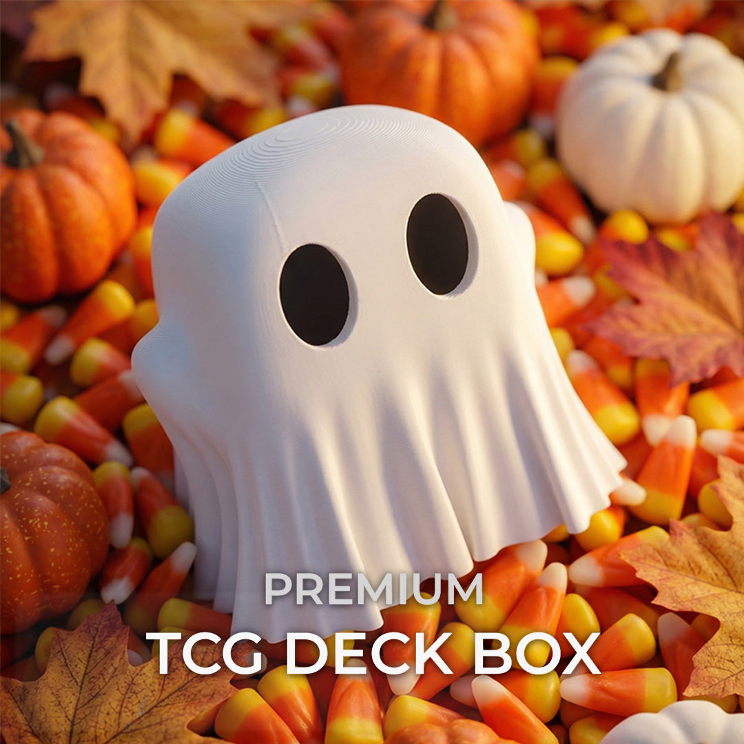 Spooky Ghost MTG Commander Deck Box | Halloween Gift | Magic The Gathering Card Holder
