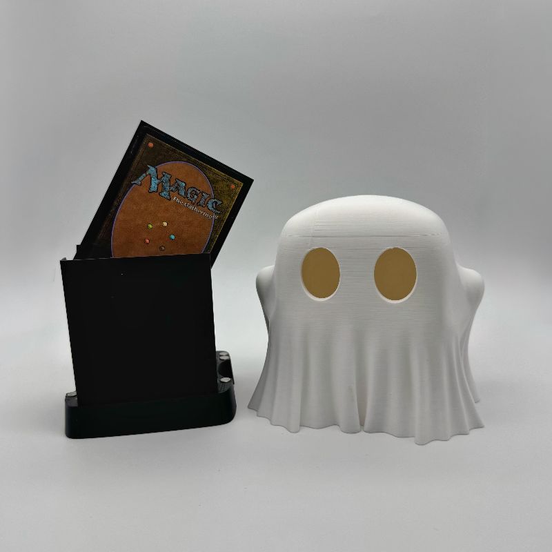 Spooky Ghost MTG Commander Deck Box | Halloween Inspired Magic The Gathering Card Holder