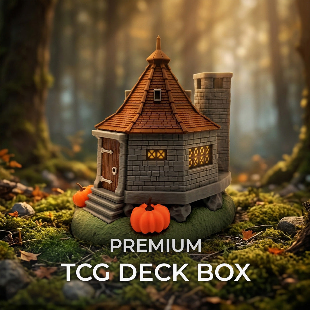 Hagrid’s Hut MTG Commander Deck Box | Harry Potter Inspired Card Holder