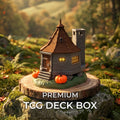 Groundskeeper's House MTG Commander Deck Box | Harry Potter Hagrid Inspired Magic The Gathering Card Holder