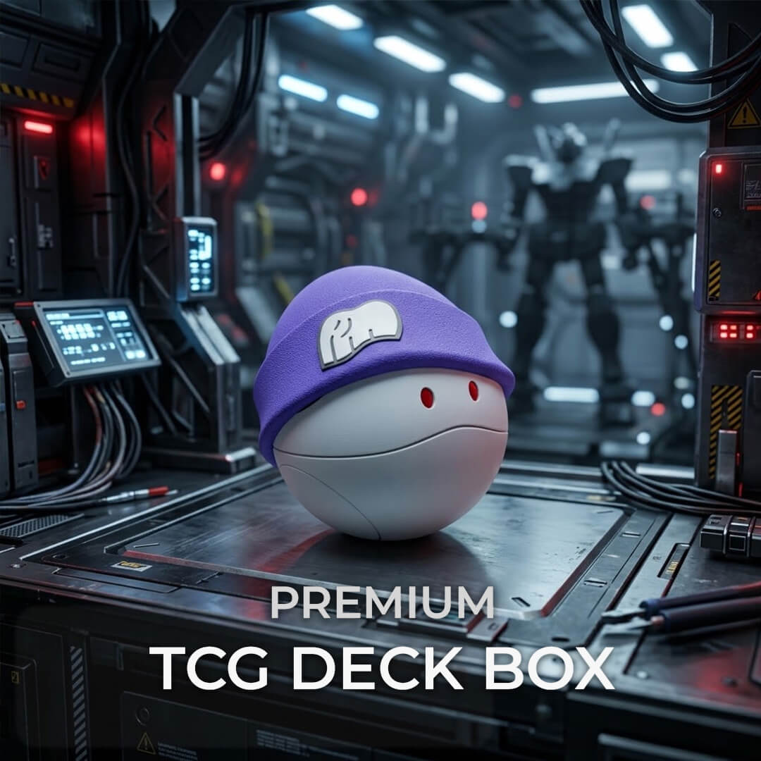 Machu Haro XL MTG Commander Deck Box | Gundam GQuuuuuuX Inspired TCG Card Holder