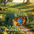 Hobbit House Style MTG Commander Deck Box |  LOTR Lord Of The Rings Inspired Magic The Gathering Card Holder