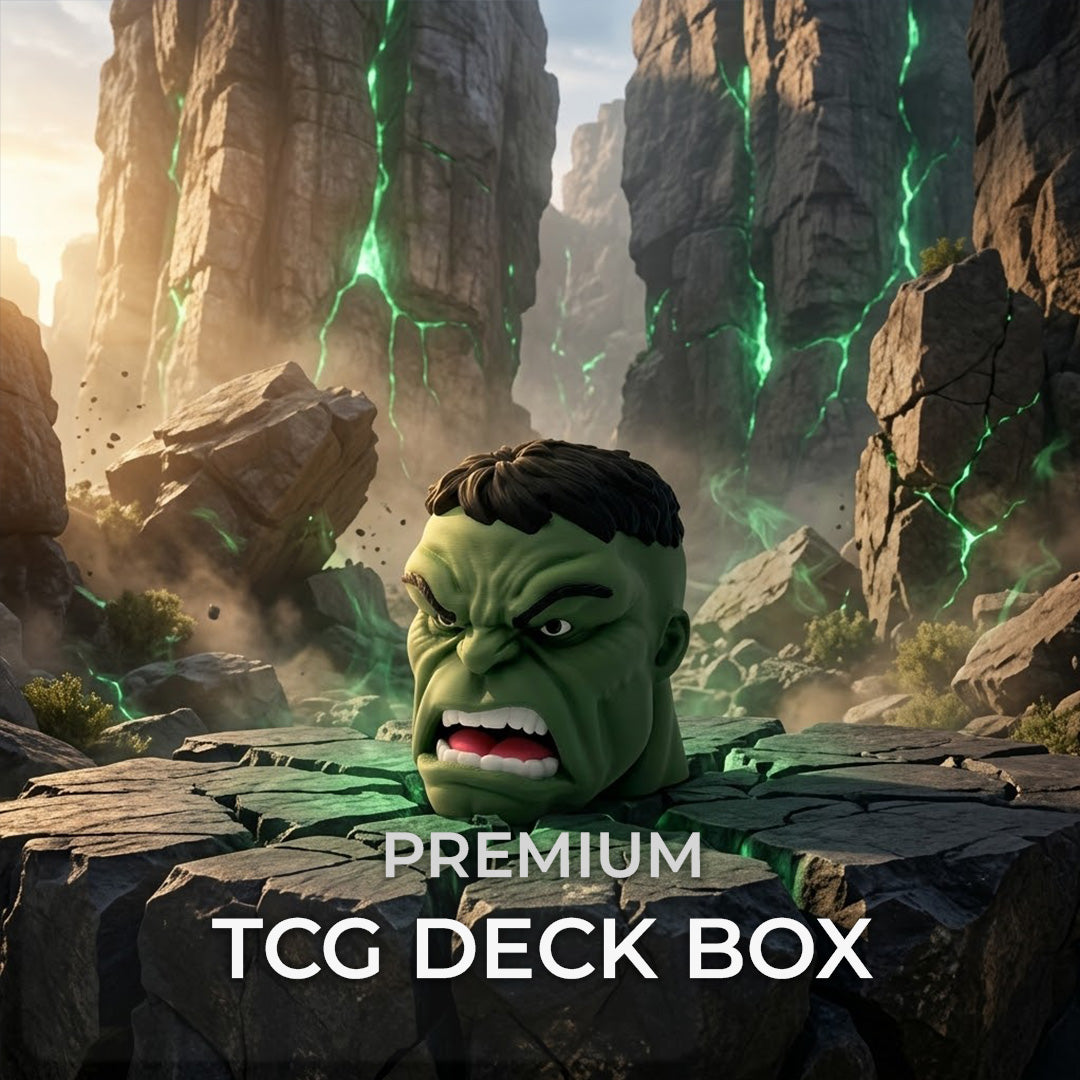 Hulk MTG Commander Deck Box | Marvel Inspired TCG Magic The Gathering Card Holder