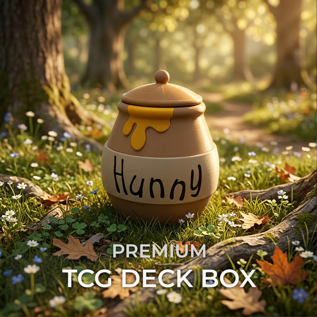 Hunny Pot MTG Commander Deck Box | Classic Storybook Magic Card Holder
