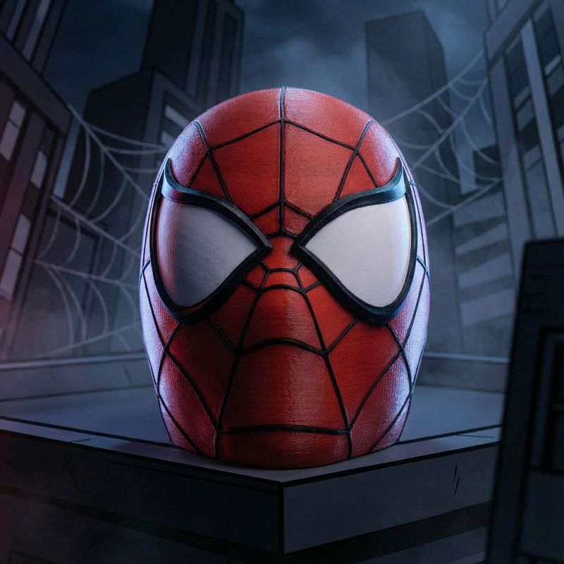 Spider-Man MTG Commander Deck Box | Spiderman Inspired Magic The Gathering Card Holder | 100 Double Sleeved