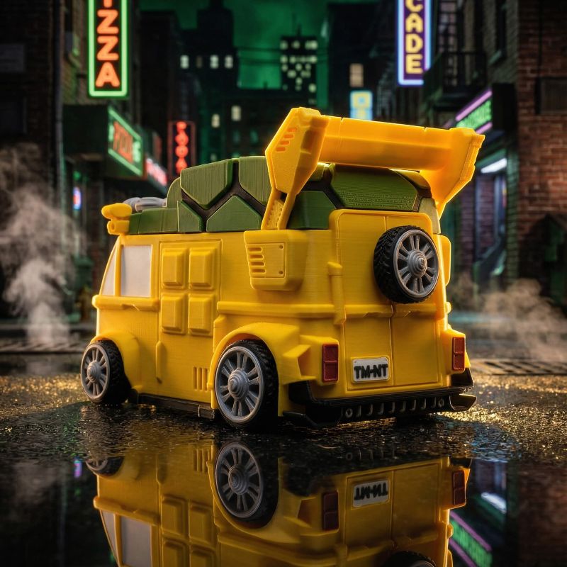 TMNT Party Wagon MTG Commander Deck Box | Teenage Mutant Ninja Turtles Magic The Gathering Card Holder