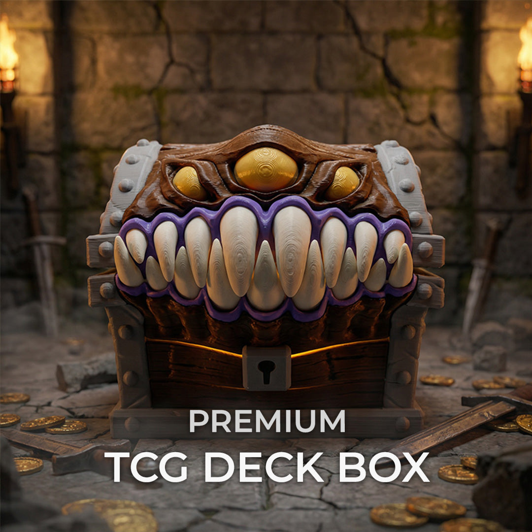 Mimic Chest Commander Deck Box | MTG Magic The Gathering | TCG Dungeons & Dragons DNDds