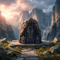 Gate Of Erebor MTG Commander Deck Box | LOTR Hobbit TCG Magic The Gathering Card Holder