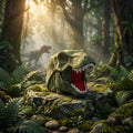 T-Rex Dinosaur MTG Commander Deck Box | TCG Magic The Gathering Card Holder Case