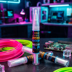 3D Printer Precision Oil Pen | Brush Tip Lubricator for Linear Rails, Rods & Lead Screws | Clean Machine Maintenance | Refillable Applicator