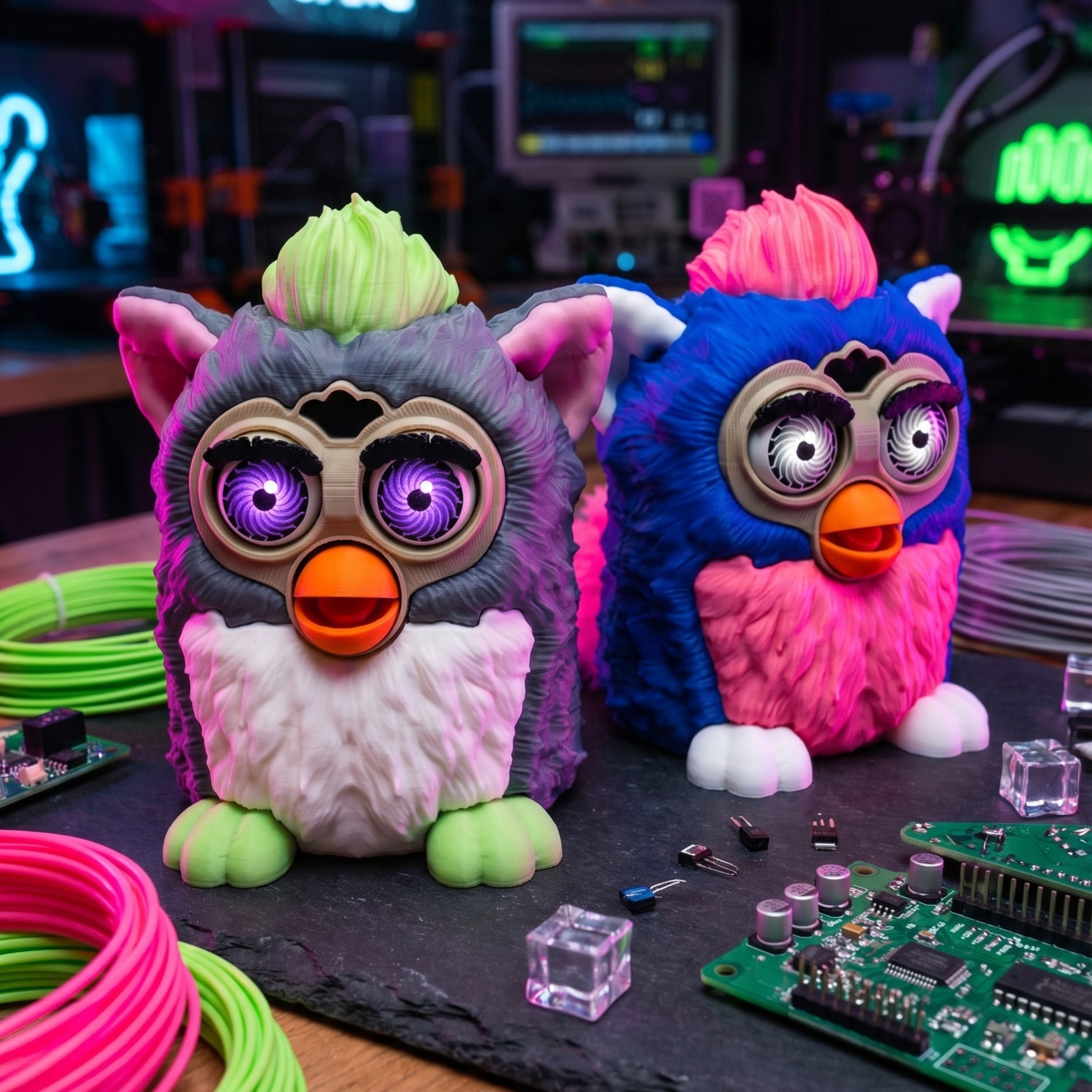 Furby Umbris MTG Commander Deck Box | Creepy Magic The Gathering Card Holder