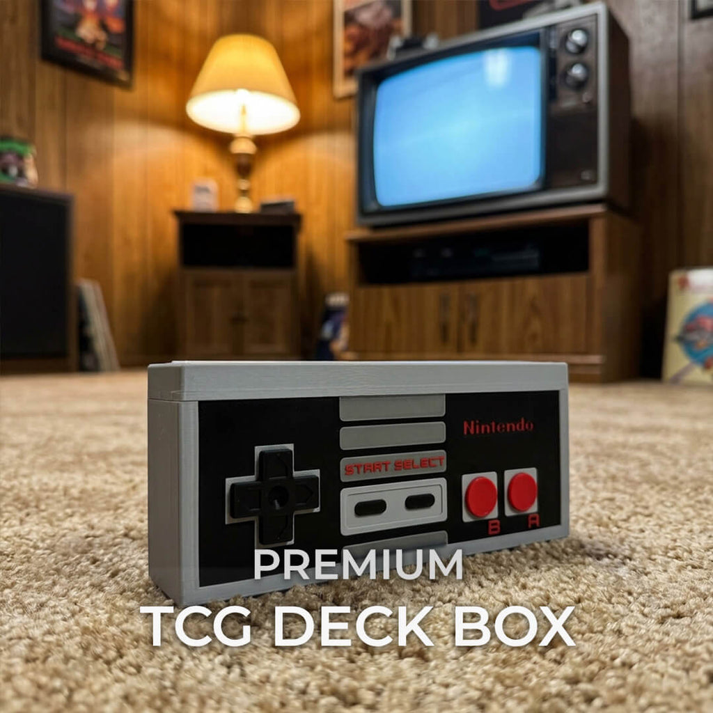 Retro Controller MTG Commander Deck Box | NES Inspired Magic Card Holder