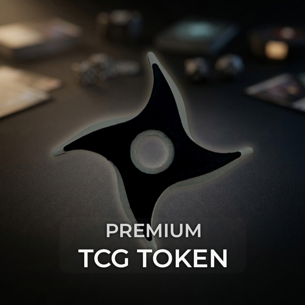 Ninja Star MTG Token | TMNT Inspired Magic the Gathering Token | DnD Tabletop Accessory