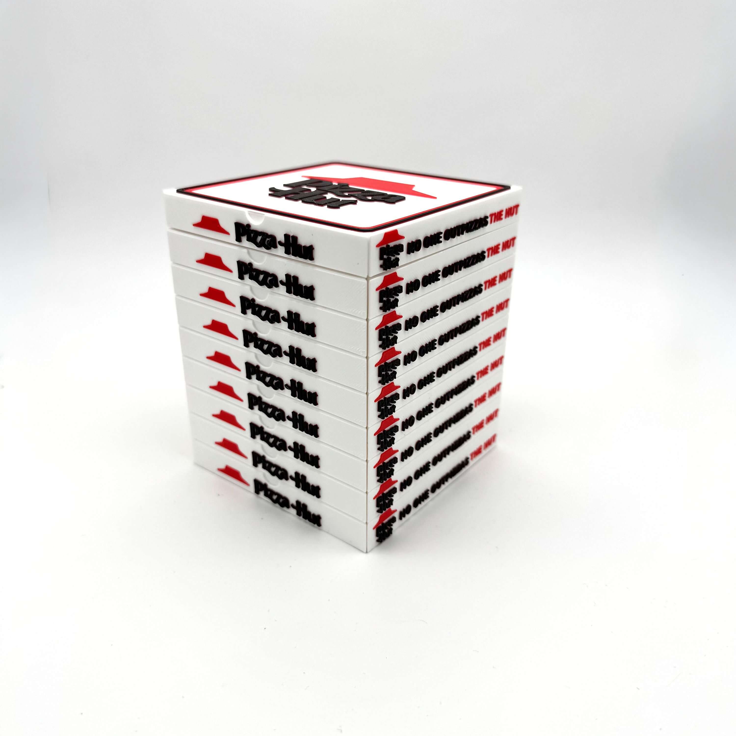 Pizza Stack MTG Commander Deck Box | TMNT Inspired Magic The Gathering Card Holder