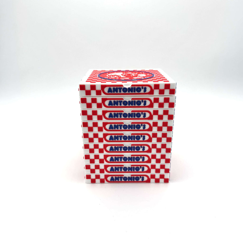 Pizza Stack MTG Commander Deck Box | TMNT Inspired Magic The Gathering Card Holder