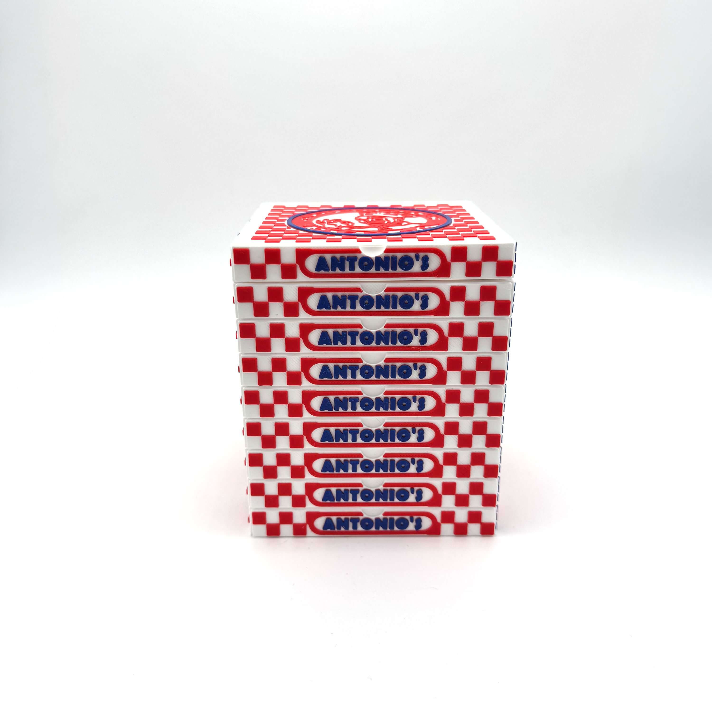 Pizza Stack MTG Commander Deck Box | TMNT Inspired Magic The Gathering Card Holder