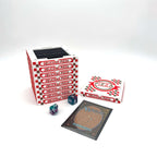 Pizza Stack MTG Commander Deck Box | TMNT Inspired Magic The Gathering Card Holder