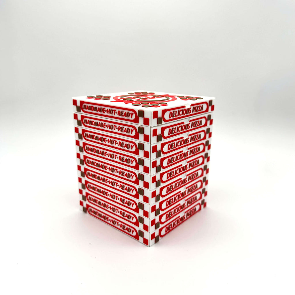 Pizza Stack MTG Commander Deck Box | TMNT Inspired Magic The Gathering Card Holder