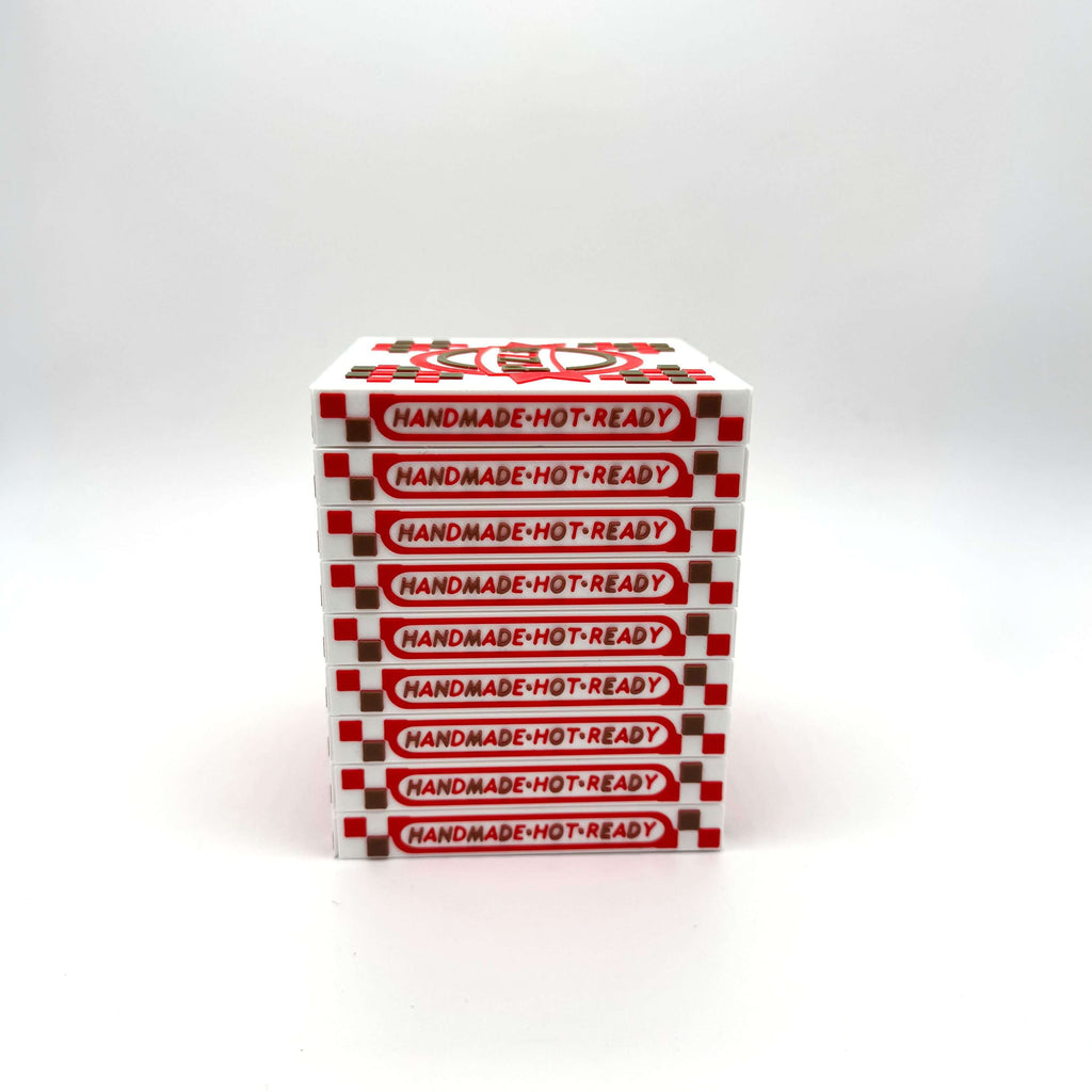 Pizza Stack MTG Commander Deck Box | TMNT Inspired Magic The Gathering Card Holder