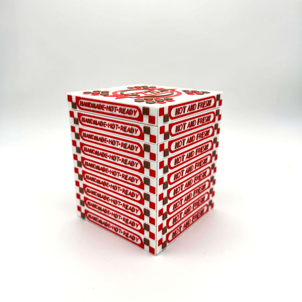 Pizza Stack MTG Commander Deck Box | TMNT Inspired Magic The Gathering Card Holder