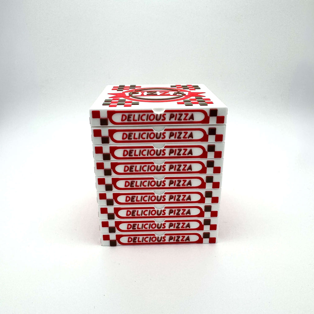 Pizza Stack MTG Commander Deck Box | TMNT Inspired Magic The Gathering Card Holder