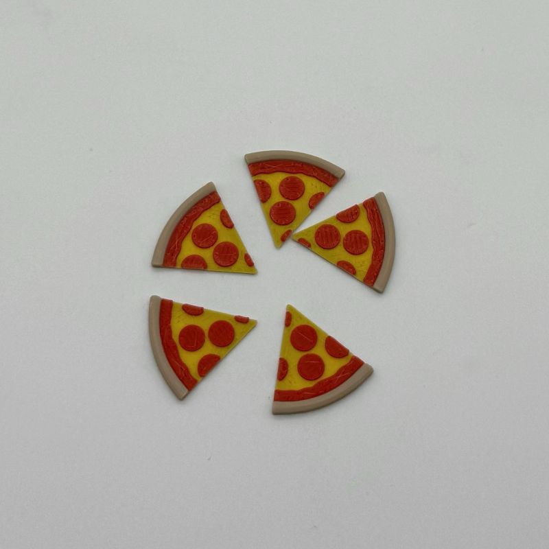 Pizza Slice MTG Token | TMNT Inspired Magic the Gathering Token | DnD Tabletop Accessory