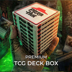 Pizza Stack MTG Commander Deck Box | TMNT Inspired Magic The Gathering Card Holder