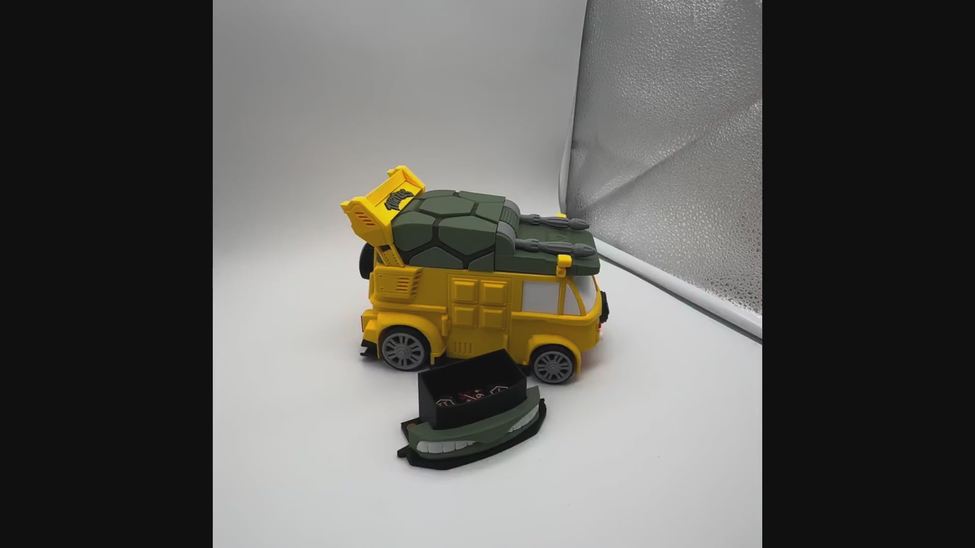 Party Wagon MTG Commander Deck Box | TMNT Inspired Magic The Gathering Card Holder